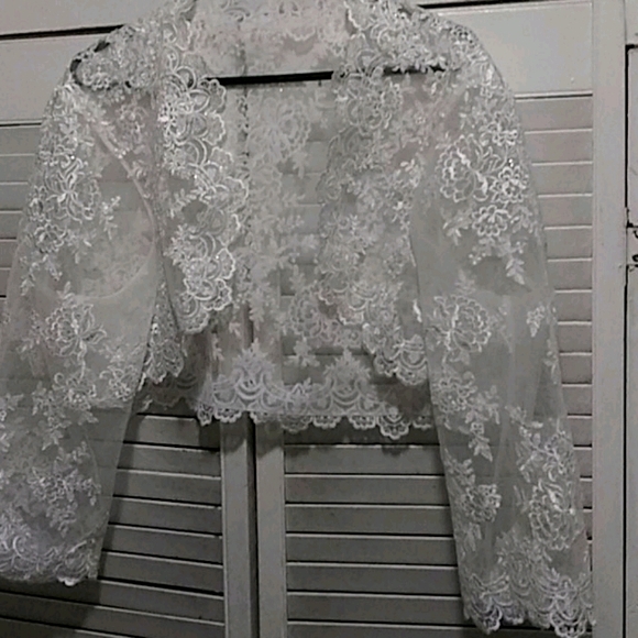 Jackets & Blazers - WEDDING CROP JACKET